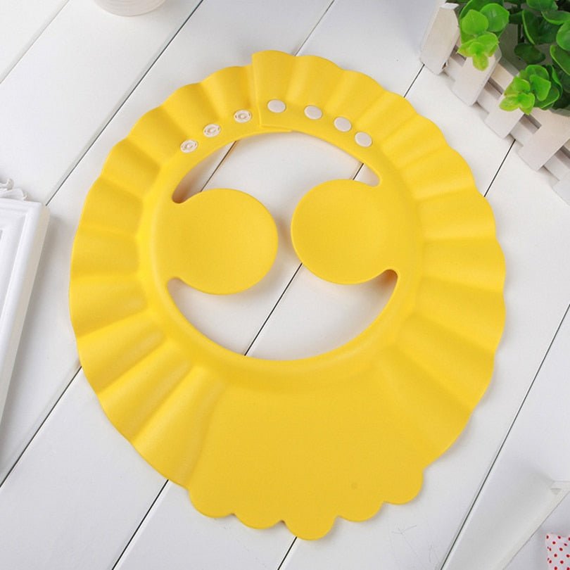 Visière chapeau pour douche bébé I ShampooCap™ - MommyLouve