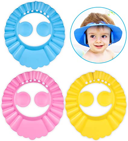 Visière chapeau pour douche bébé I ShampooCap™ - MommyLouve